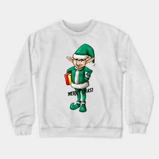 Christmas Elf Apparel Crewneck Sweatshirt